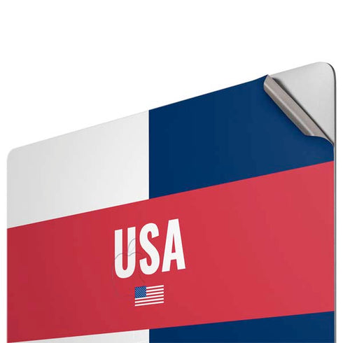 USA Flag Color Block Apple MacBook Pro 16-inch Skin